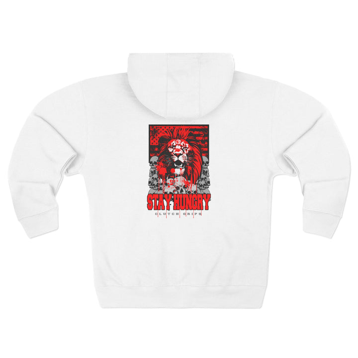 CG LION HEART RED BLACK/STAY HUNGRY ZIP UP