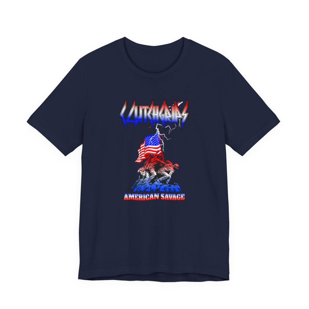 CG PATRIOT FREEDOM SHIRT RED WHITE BLUE FADE /AMERICAN SAVAGE