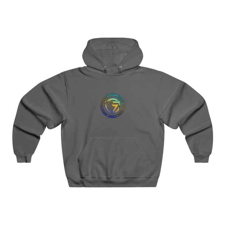 SKULLATOR-BLUE ORANGE AQUA FADE/AMERICAN SAVAGE
