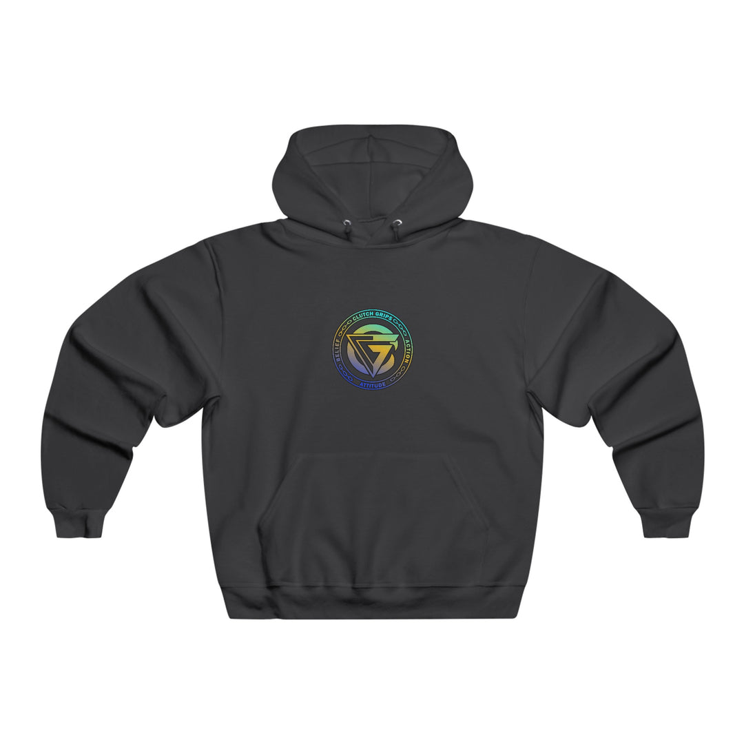 SKULLATOR-BLUE ORANGE AQUA FADE/AMERICAN SAVAGE