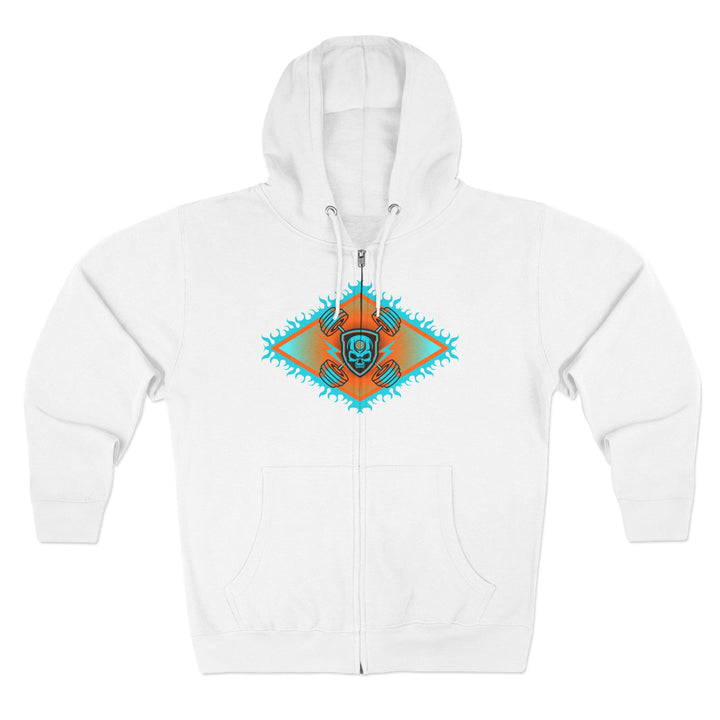 SAMURAI MASTER TRAINER MIAMI COLORS /DONT BE A BITCH  ZIP UP