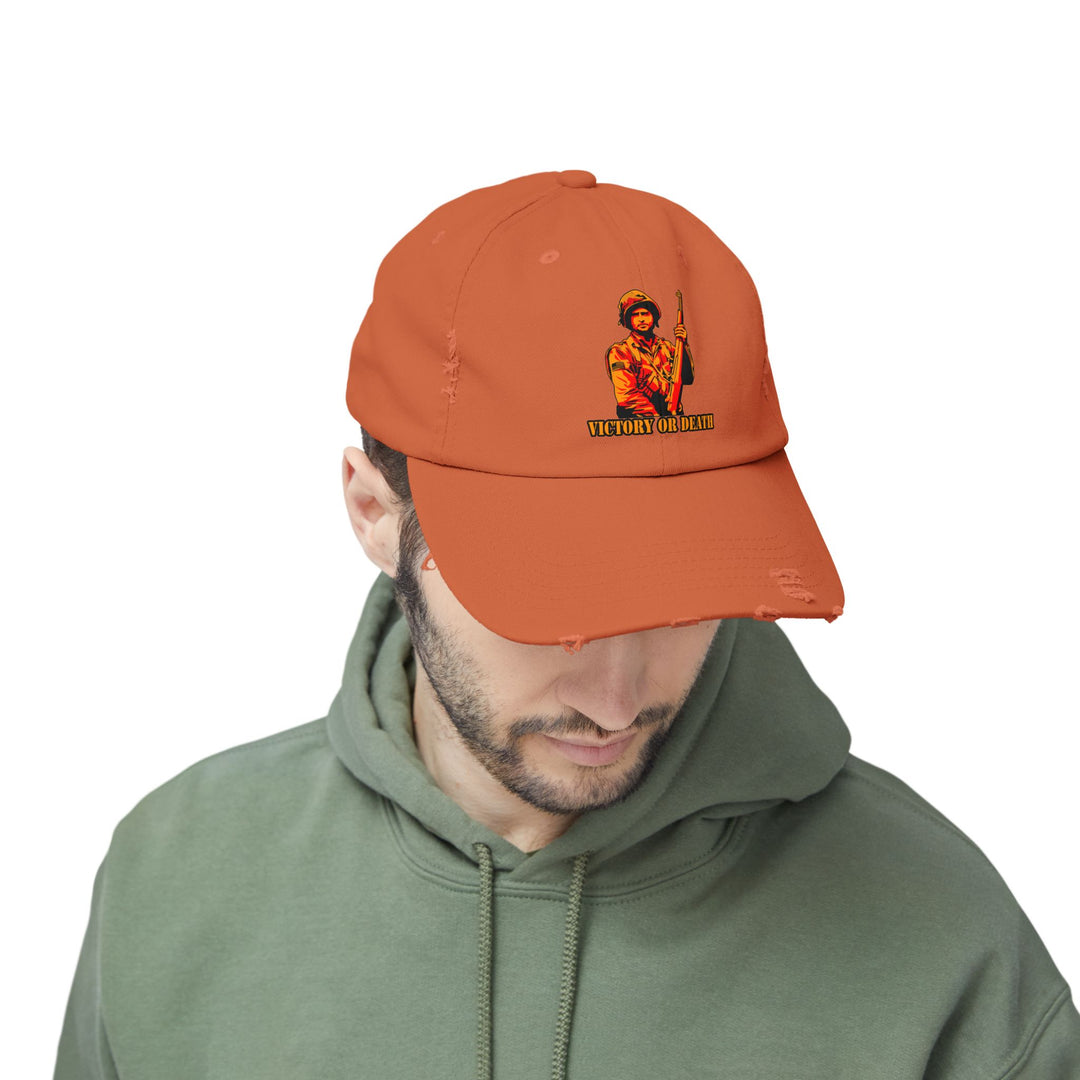 AMERICAN FIGHTER ORANGE GOLD /VICTORY OR DEATH CAP