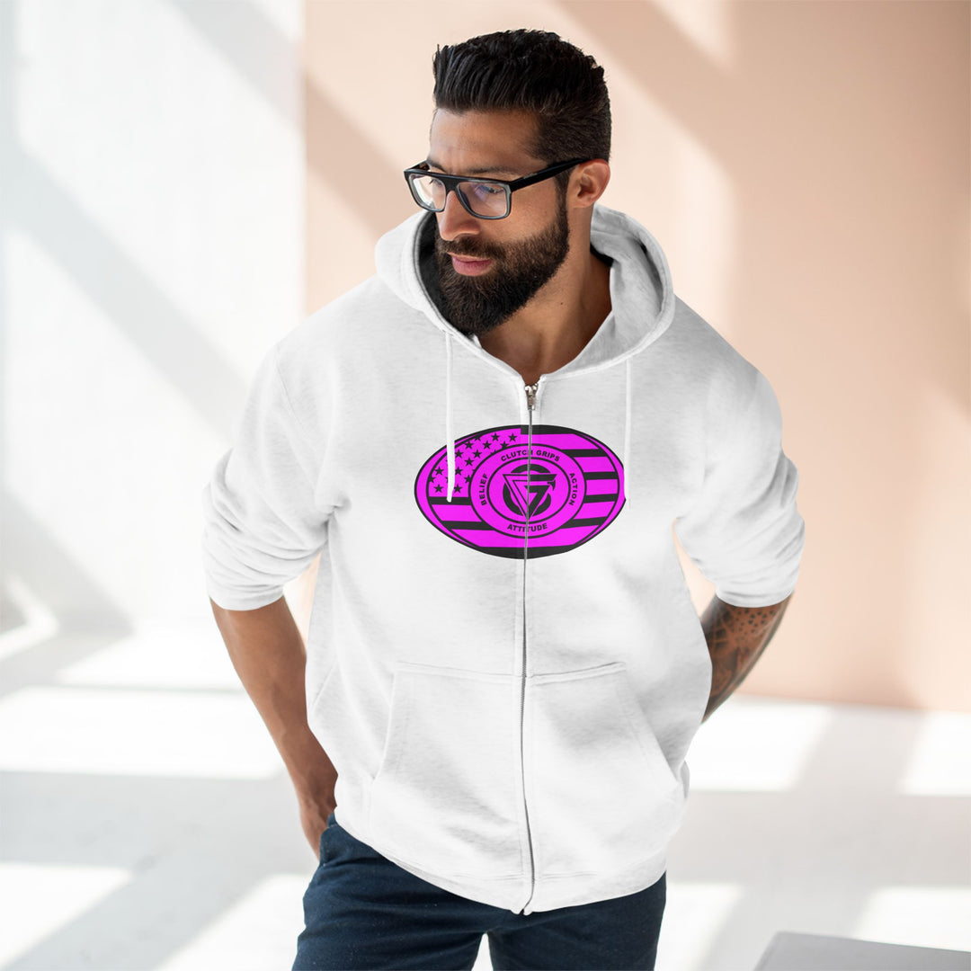 MAC WICK LIFT CG FLAG BURPLE/LIFT OR DIE ZIP UP