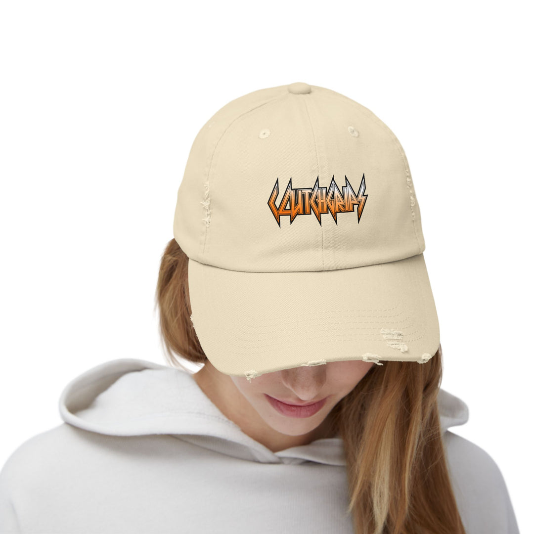 CG ORANGE WHITE FADE CAP