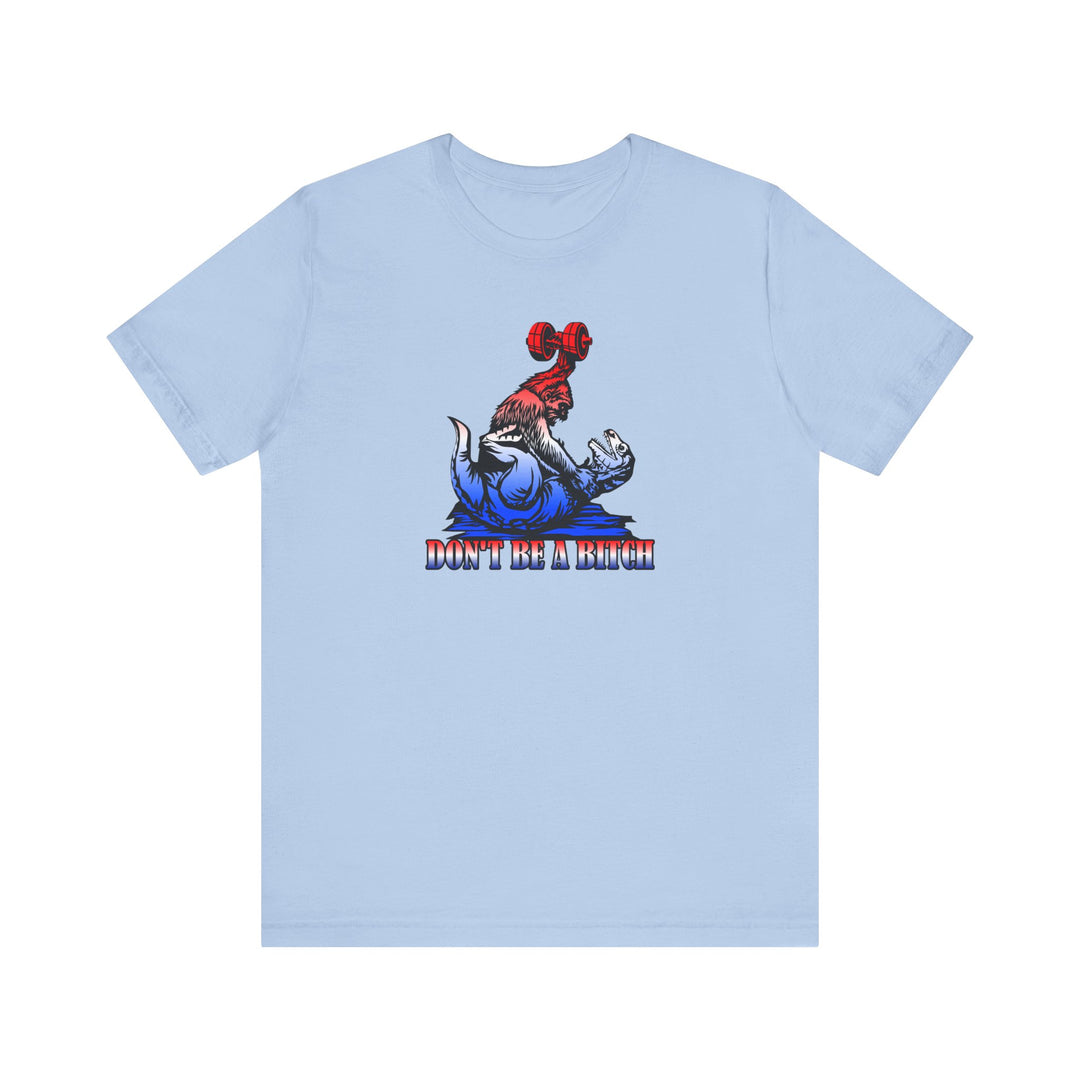 CG APE VS ZILLA RED WHITE BLUE /DONT BE A BITCH