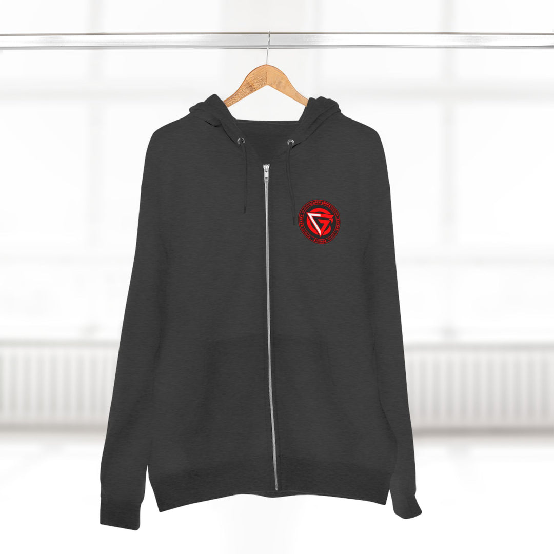 SAMURAI-MAC MASKRED BLACK/CLUTCHGRIPS ZIP UP