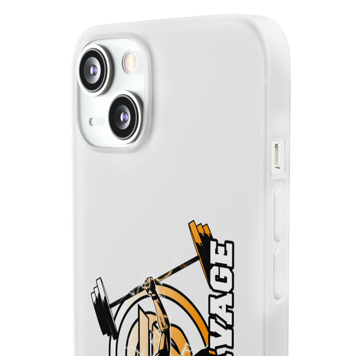 SPARTAN LIFT ORANGE WHITE PHONE CASE/STAY SAVAGE