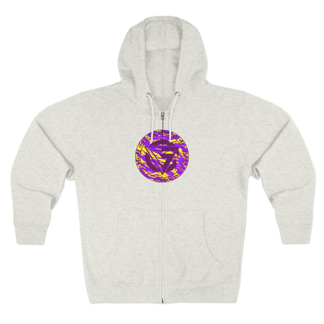 CG MAC JUMP PURPLE GOLD /STAY SAVAGE ZIP UP
