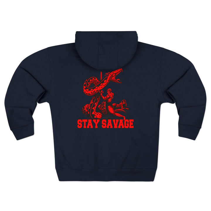 CG SERPENT SLAYER RED /STAY SAVAGE ZIP UP