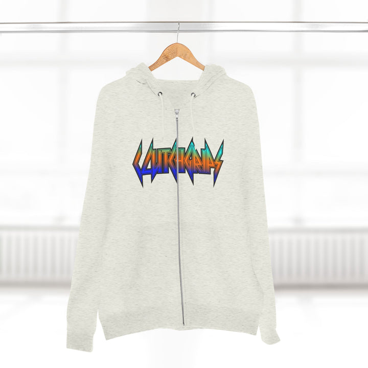 CG APE VS ZILLA BLUE ORANGE WHITE FADE/KILL OR BE KILLED ZIP UP