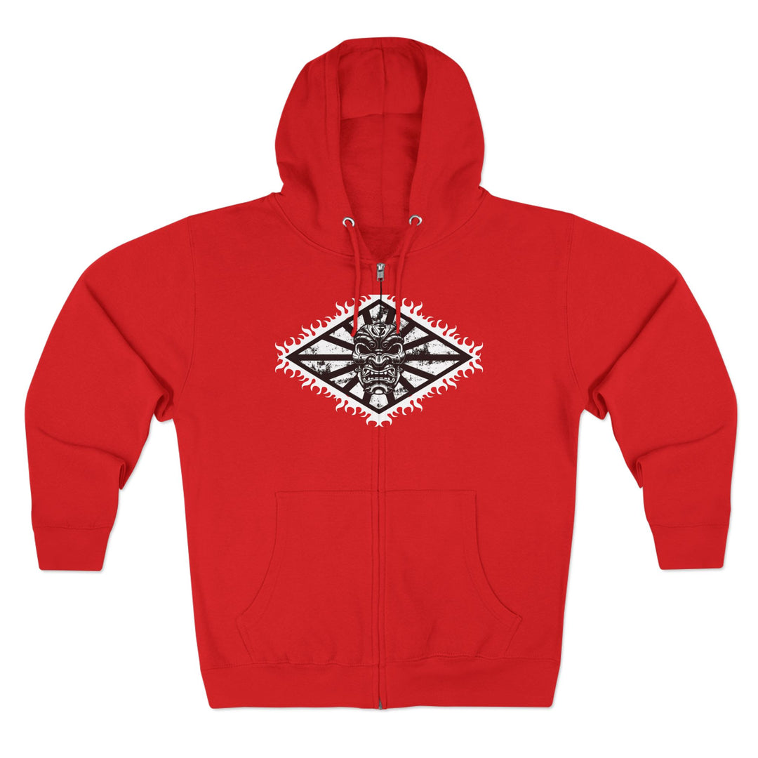 SAMURAI MASTER TRAINER BLACK WHITE /LIFT OR DIE ZIP UP