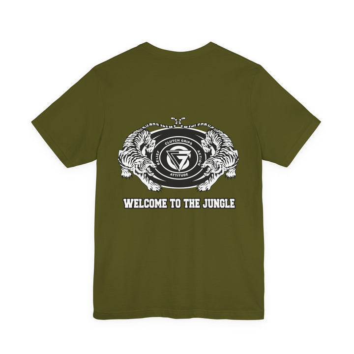 TIGER VS TIGER WHITE BLACK /WELCOME TO THE JUNGLE