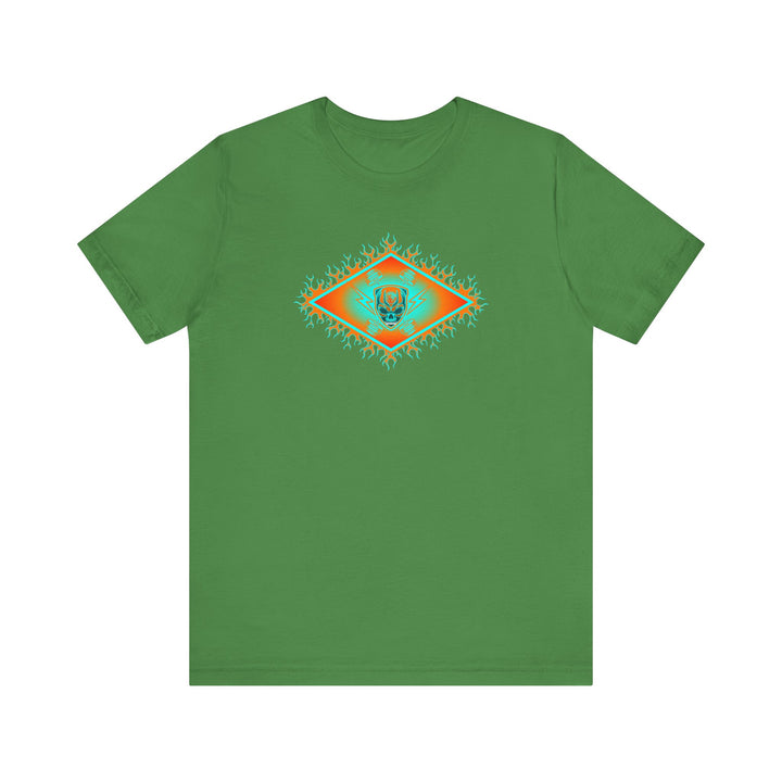 MIAMI AQUA ORANGE DIAMOND SKULLATOR DOUBLE BELL