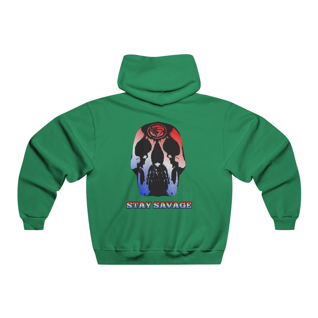 SKULLATOR- RED WHITE BLUE /STAY SAVAGE