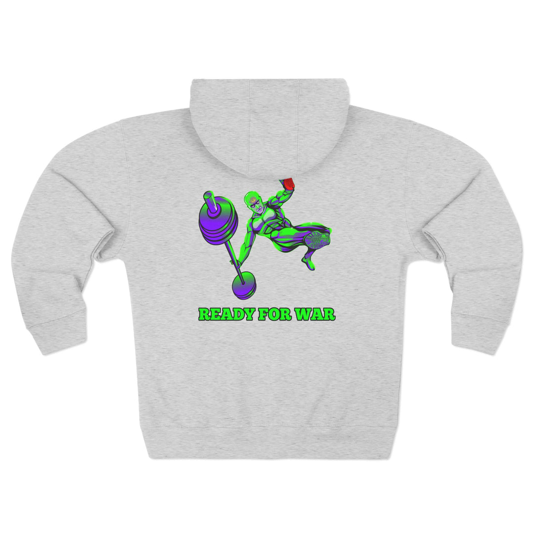 CG MAC JUMP PURPLE GREEN/READY FOR WAR ZIP UP