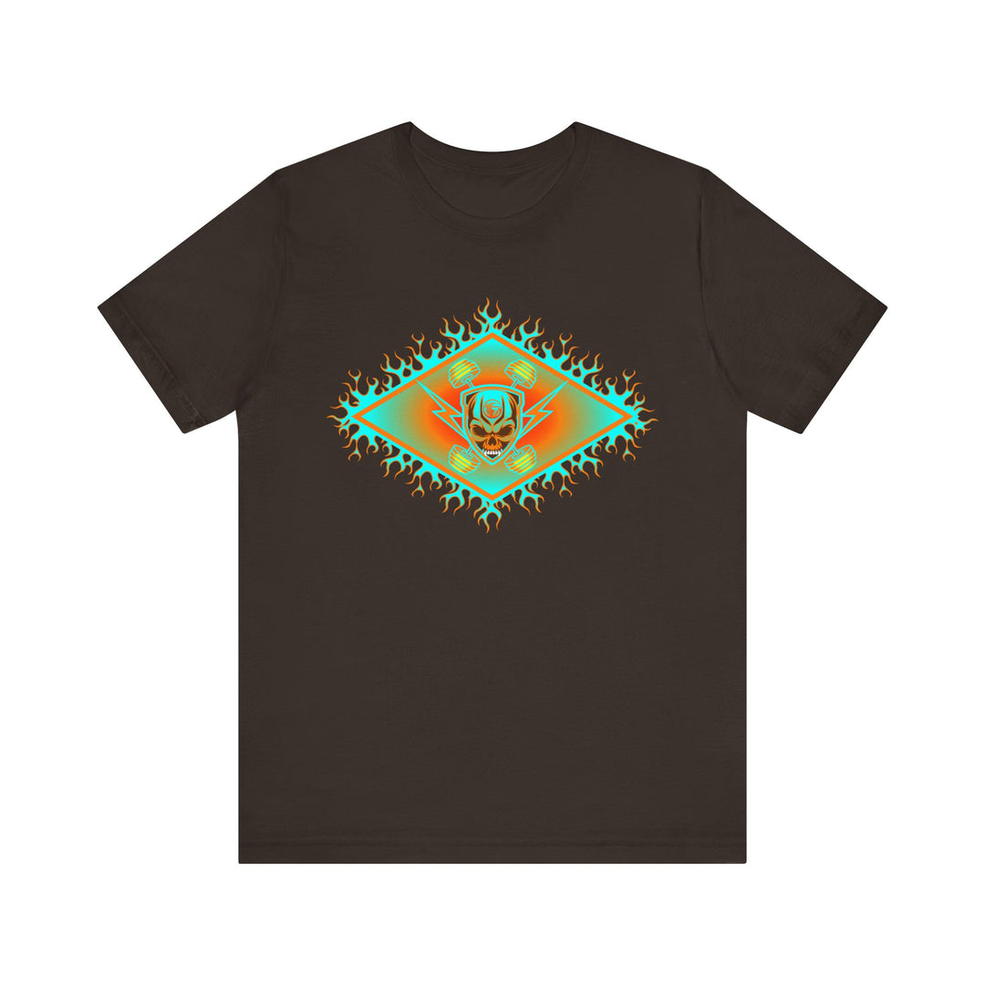 CG DIAMOND SKULLATOR MIAMI AQUA ORANGE DBL BELL