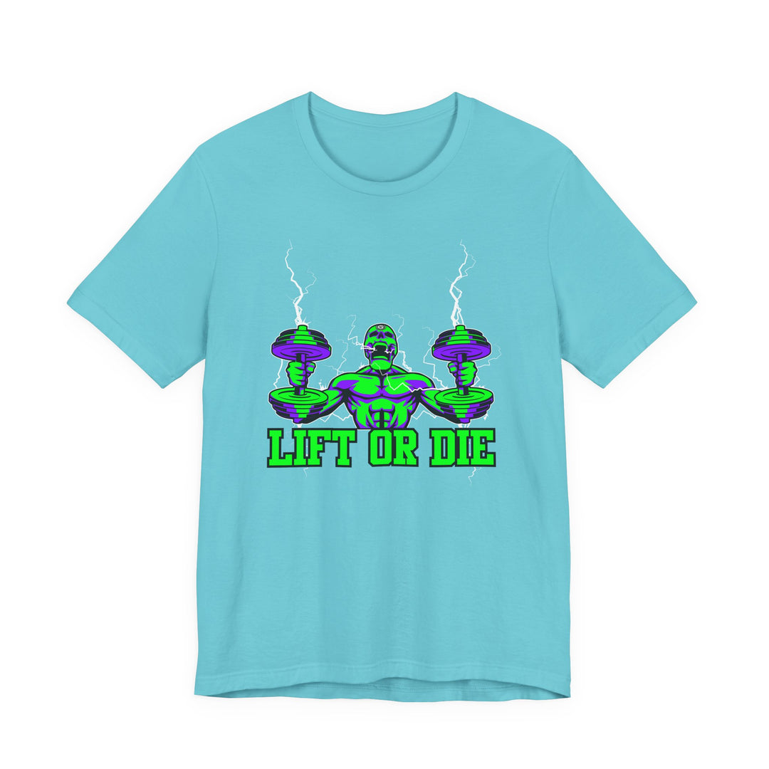 RIDE THE LIGHTNING PURPLE GREEN /LIFT OR DIE