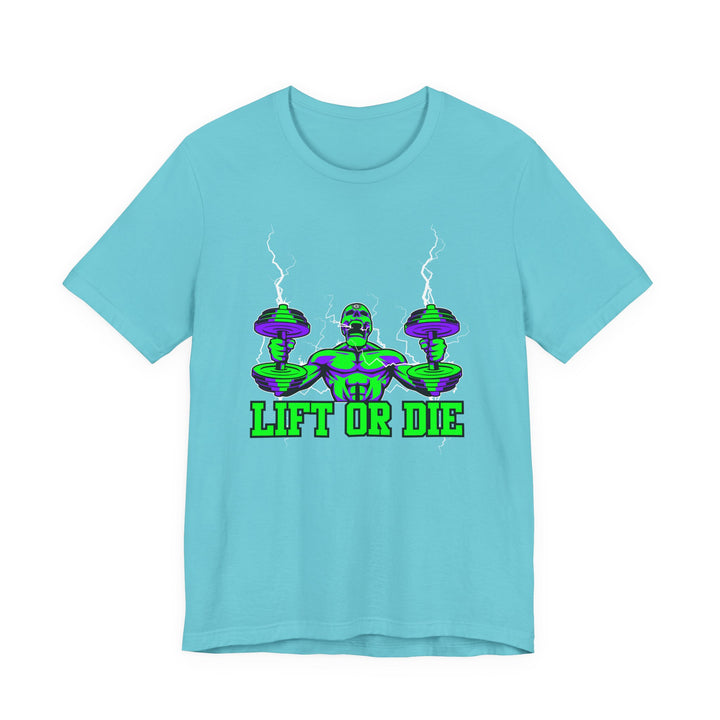 RIDE THE LIGHTNING PURPLE GREEN /LIFT OR DIE