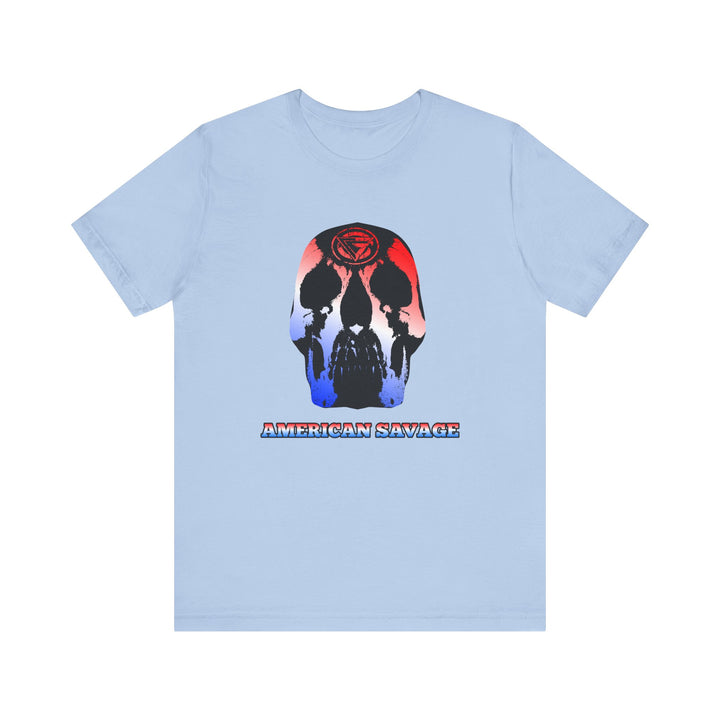 SKULLATOR RED WHITE  BLUE /AMERICAN SAVAGE