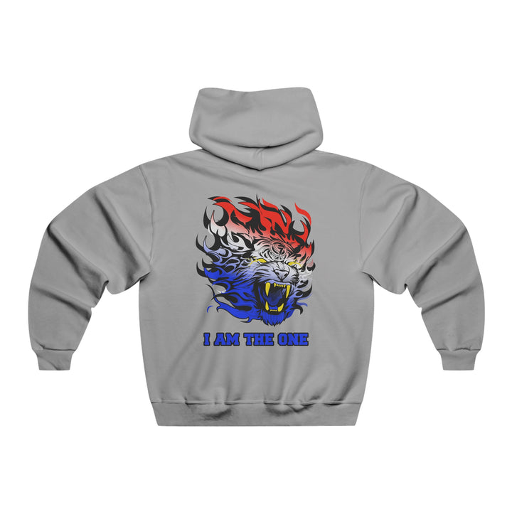 TIGER FLAME RED WHITE BLUE / I AM THE ONE
