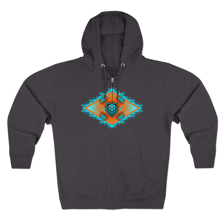 SAMURAI MASTER TRAINER MIAMI COLORS /DONT BE A BITCH  ZIP UP