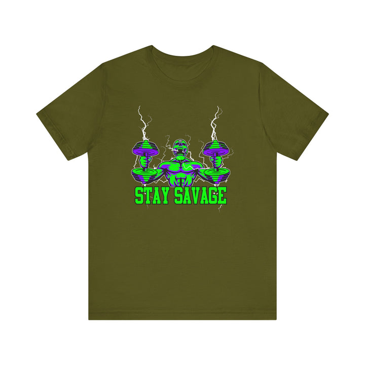 RIDE THE LIGHTNING PURPLE GREEN /STAY SAVAGE