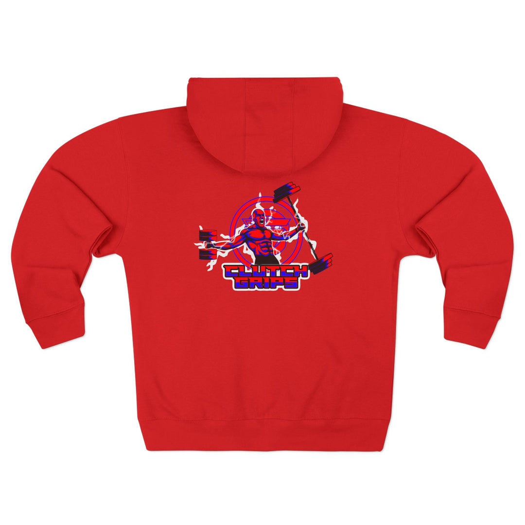 CG SPARTAN LIFT RED BLUE/CLUTCH GRIPS ZIP UP