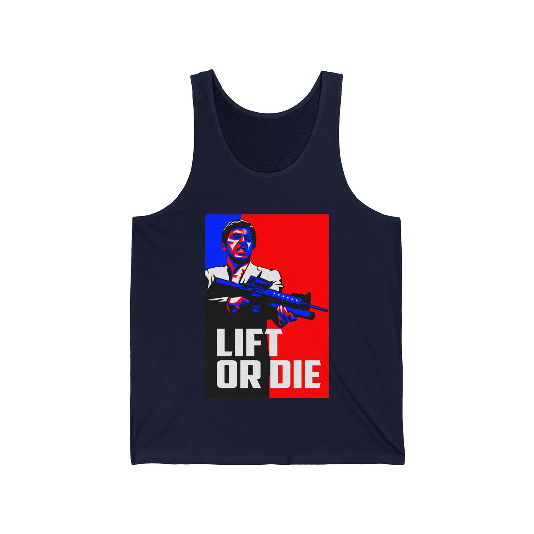 CRIME BOSS MOTIVATION RED WHIT BLUE /LIFT OR DIE