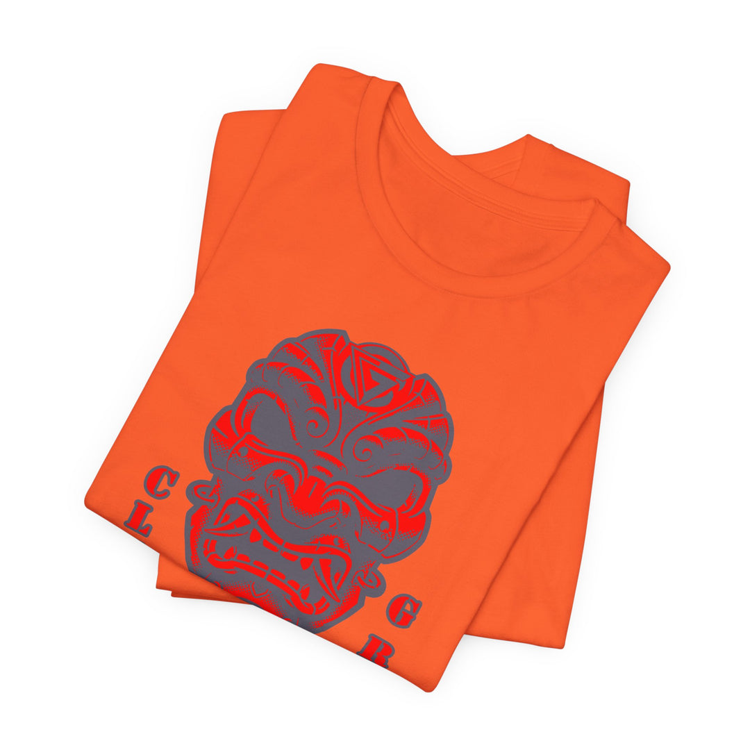 CG SAMURAI MASK GREY RED/CLUTCH GRIPS