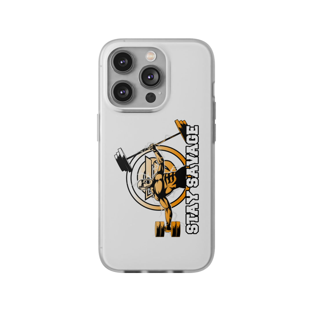 SPARTAN LIFT ORANGE WHITE PHONE CASE/STAY SAVAGE