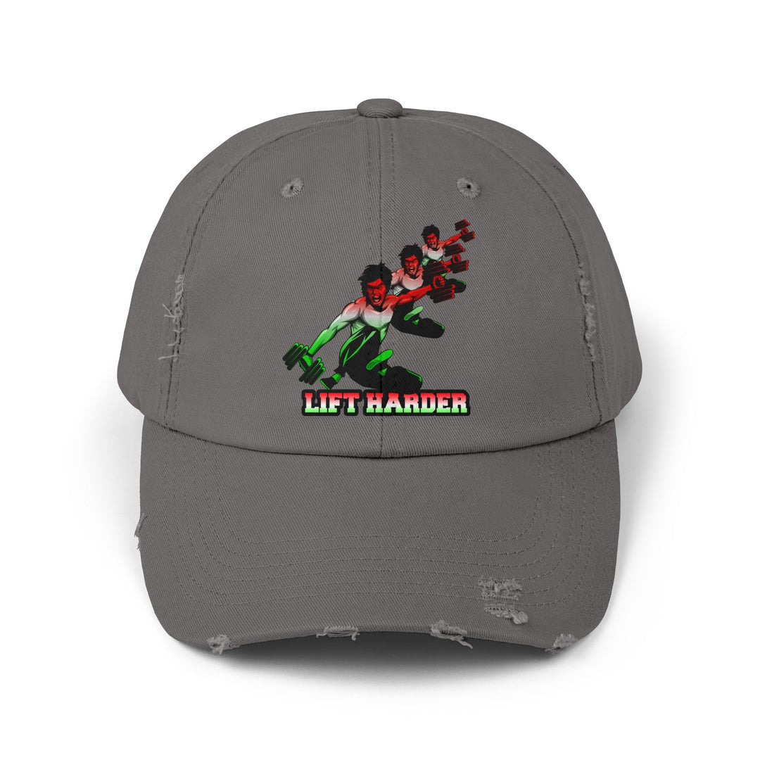 MAC LEE RED WHITE GREEN FADE LIFT KICK /LIFT HARDER CAP
