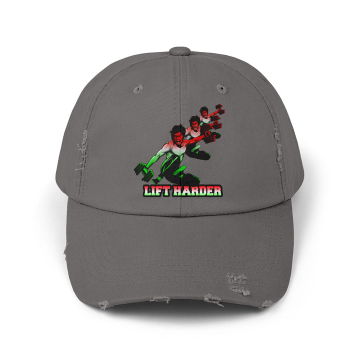 MAC LEE RED WHITE GREEN FADE LIFT KICK /LIFT HARDER CAP