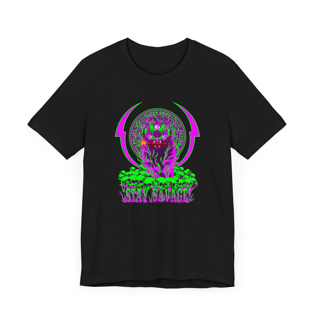 DYNAMITE TIGER PURPLE GREEN /STAY SAVAGE
