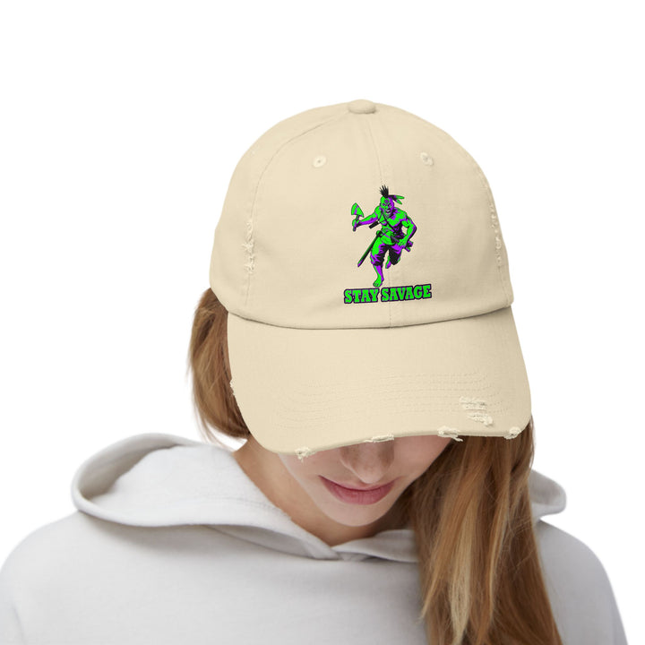 MAC BRAVE PURPLE GREEN /STAY SAVAGE CAP