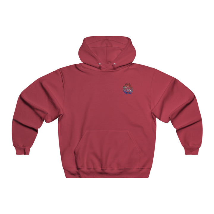 TIGER FLAME RED WHITE BLUE / I AM THE ONE