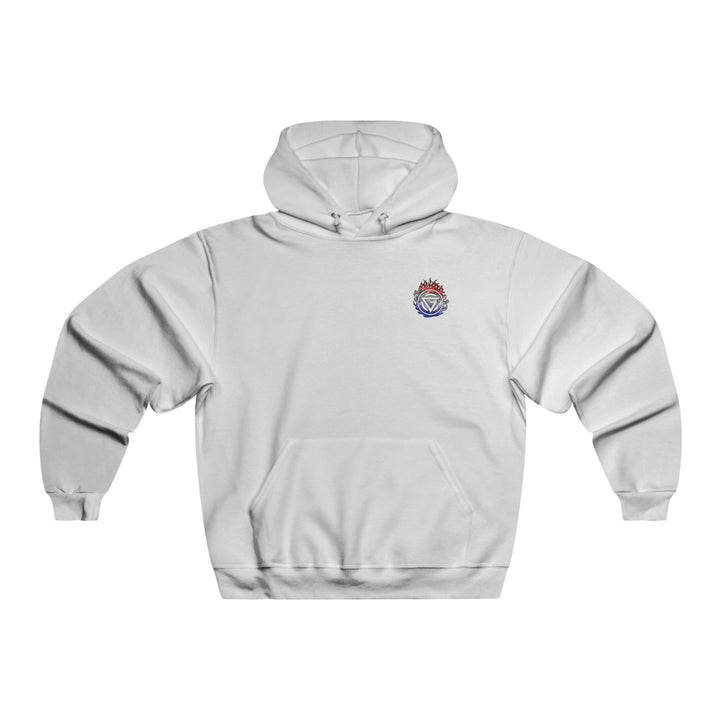 TIGER FLAME RED WHITE BLUE / I AM THE ONE