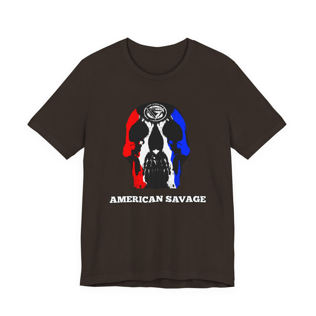 SKULLATOR RED WHITE BLUE /AMERICAN SAVAGE