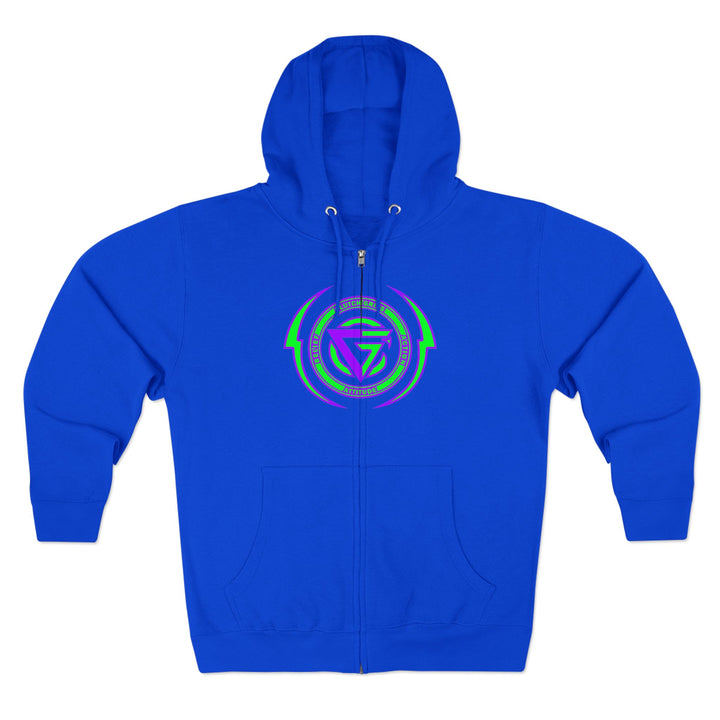 CG MAC JUMP PURPLE GREEN/LIFT HARDER ZIP UP