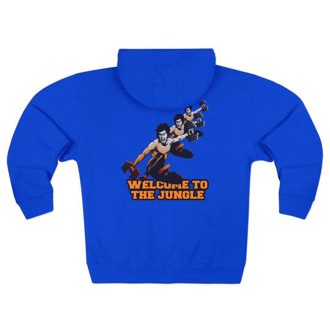CG LIFT KICK ORANGE WHITE FADE/WELCOME TO THE JUNGLE ZIP UP