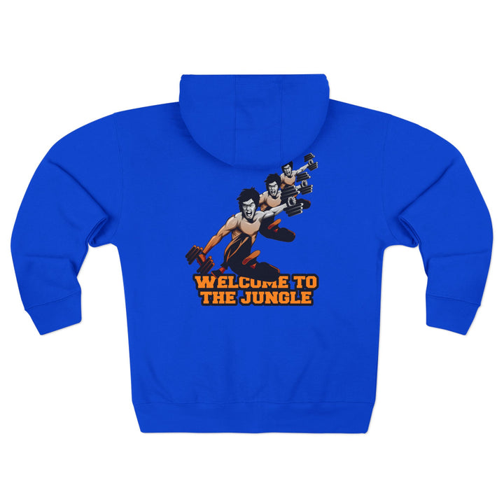 CG LIFT KICK ORANGE WHITE FADE/WELCOME TO THE JUNGLE ZIP UP