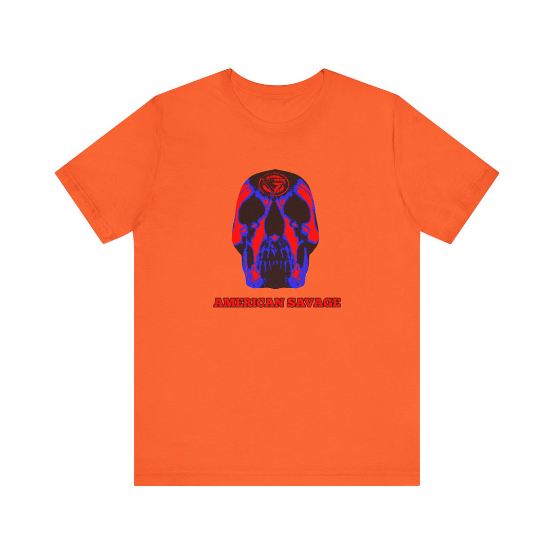 SKULLATOR RED BLUE /AMERICAN SAVAGE