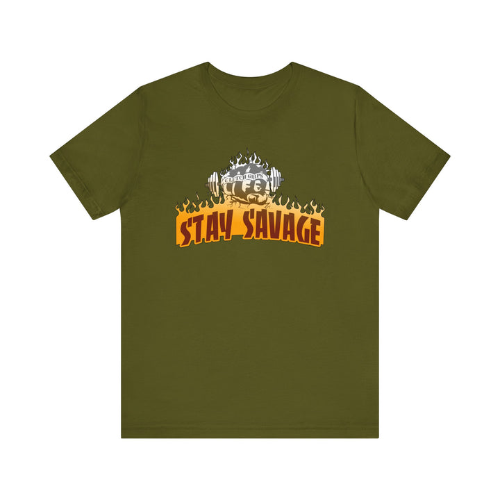 CG FIST WHITE ORANGE FADE /STAY SAVAGE