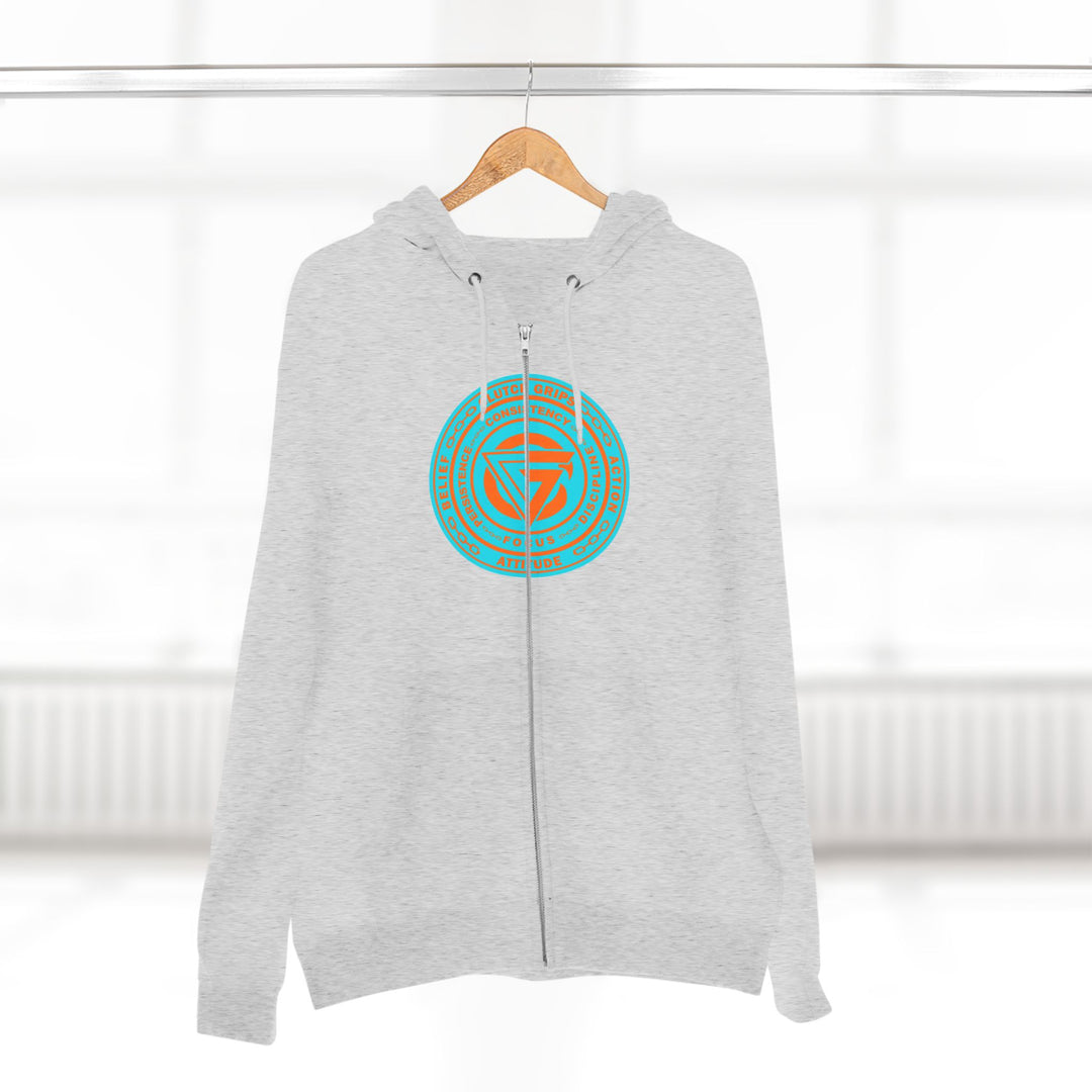 CG ROGUE SAMURAI KILLER  MIAMI COLORS/VICTORY OR DEATH ZIP UP