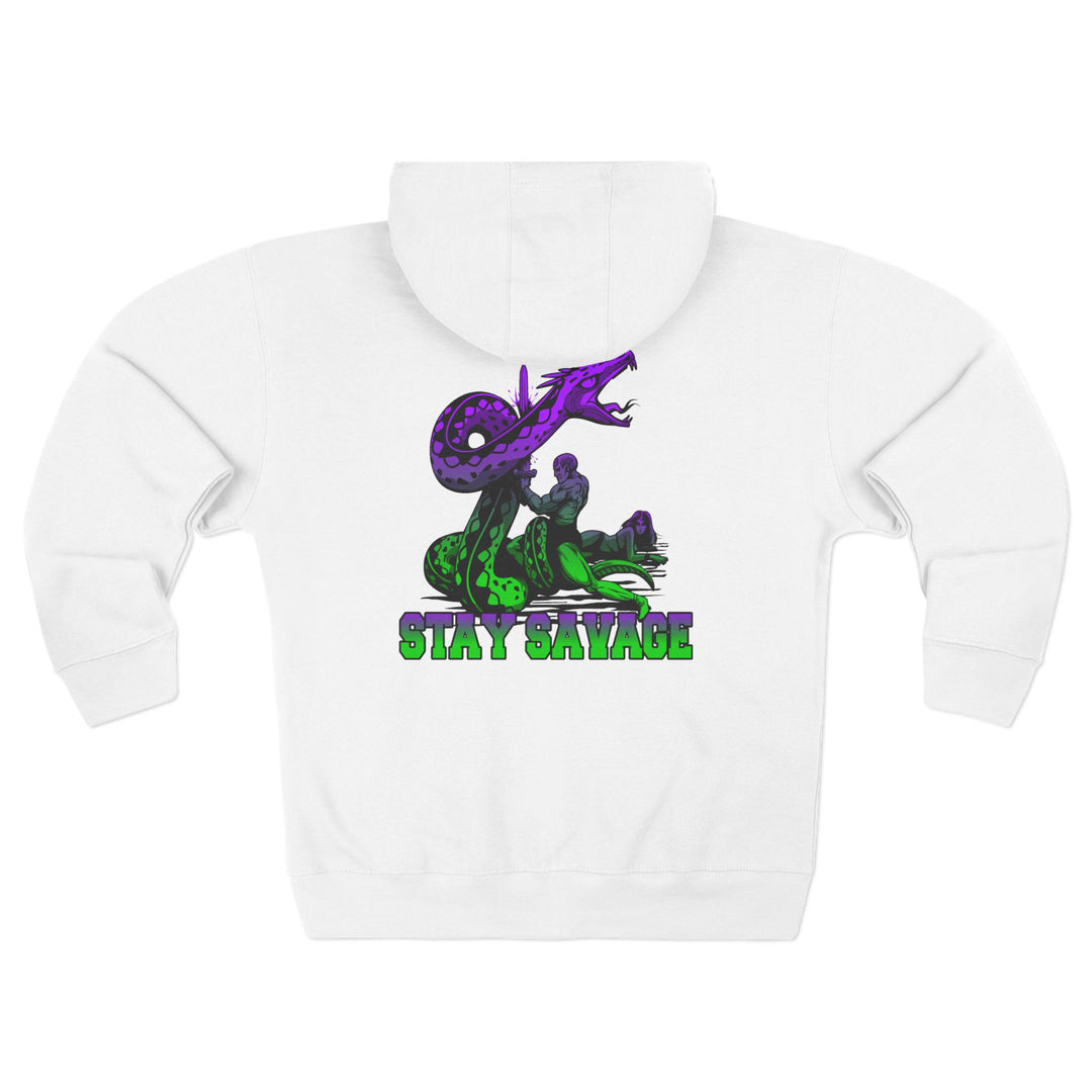 CG SERPENT SLAYER PURPLE GREEN /STAY SAVAGE ZIP UP