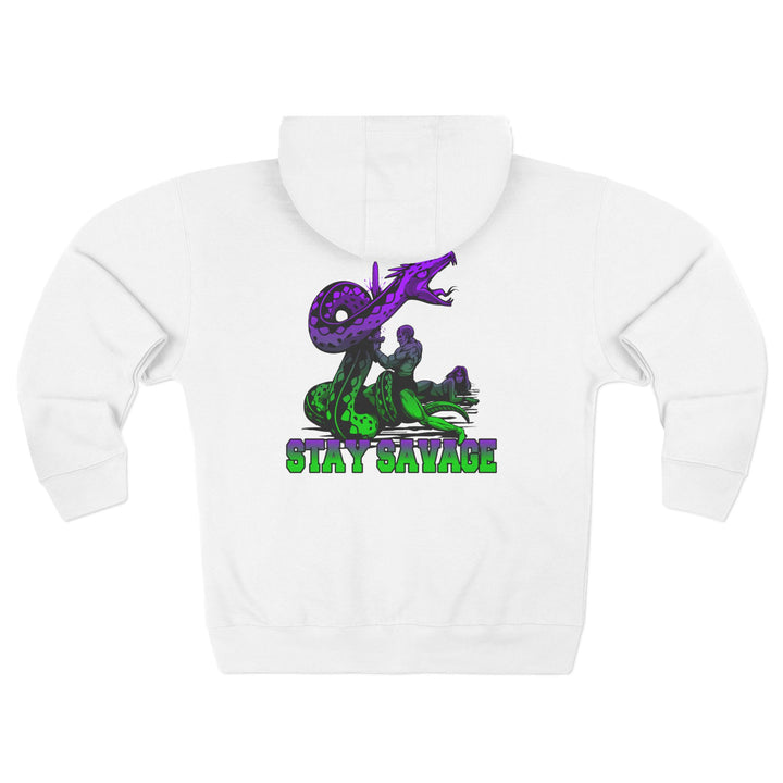 CG SERPENT SLAYER PURPLE GREEN /STAY SAVAGE ZIP UP