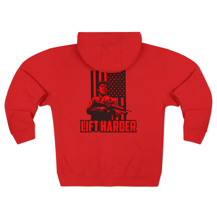 CG MAFIA FINAL BOSS RED BLACK/LIFT HARDER ZIP UP