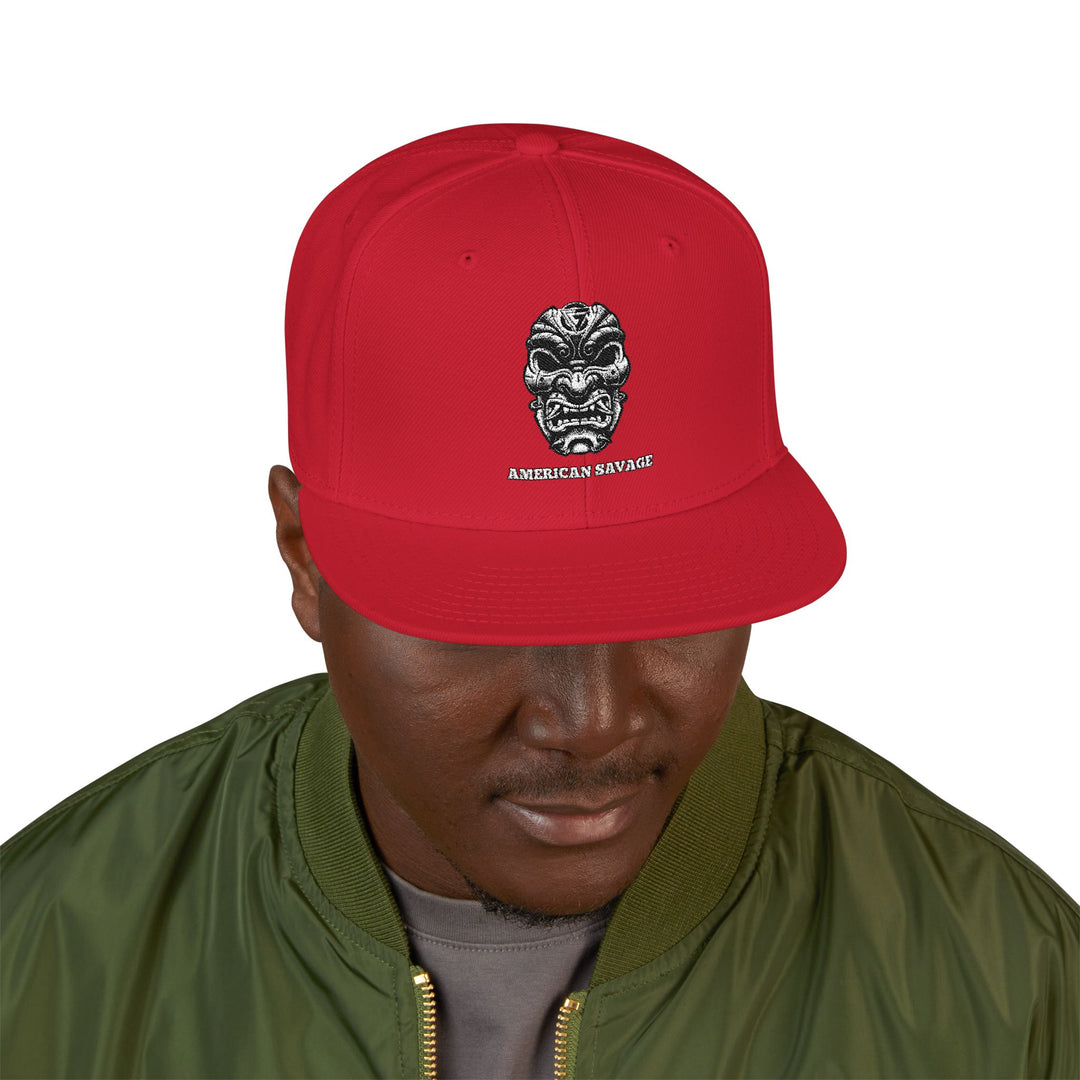 CG SAMURAI MAC  /AMERICAN SAVAGE Snapback (Embroidery)