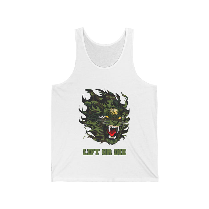 TIGER FLAME TANK FOREST CAMO/LIFT OR DIE