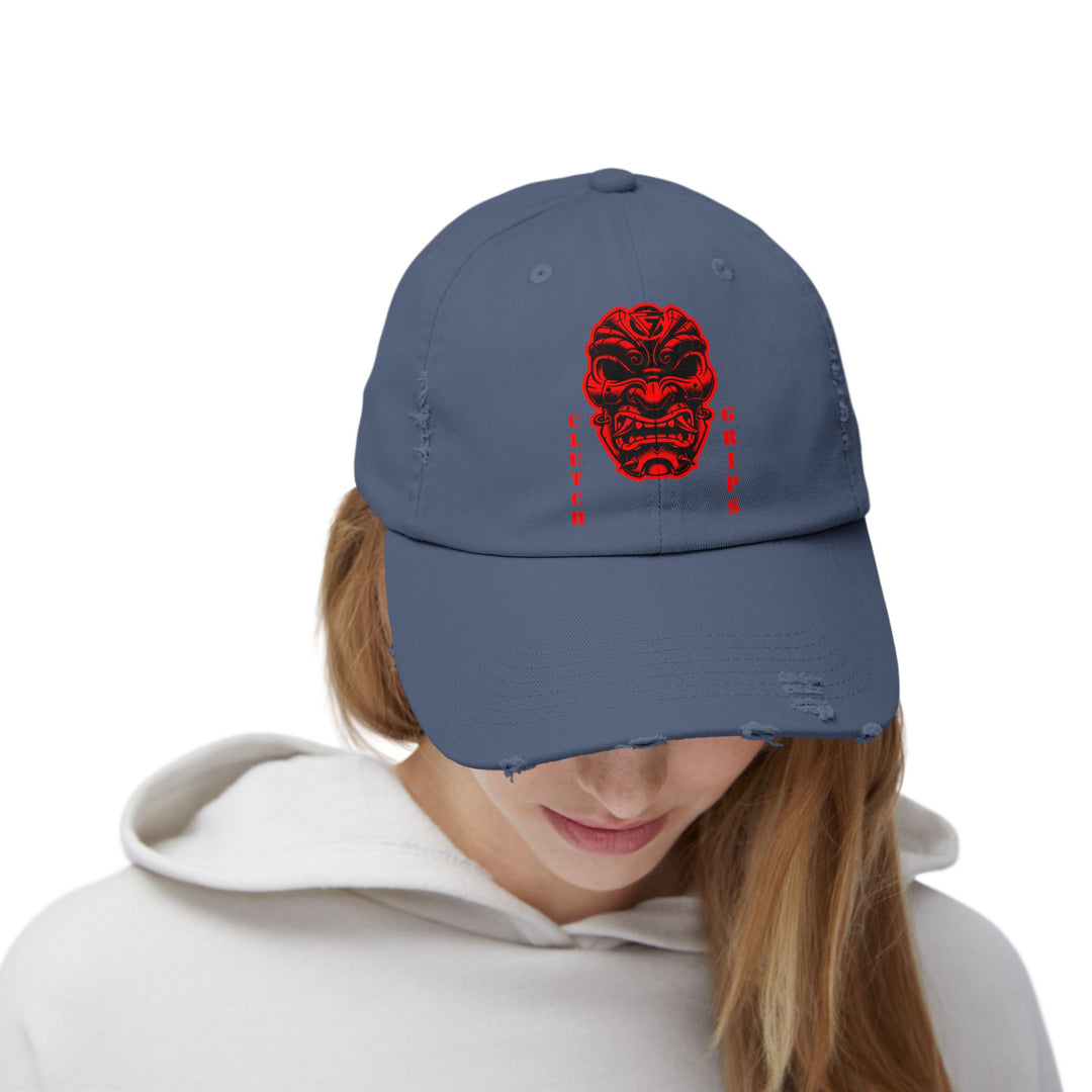 CG SAMURAI MASK RED CAP