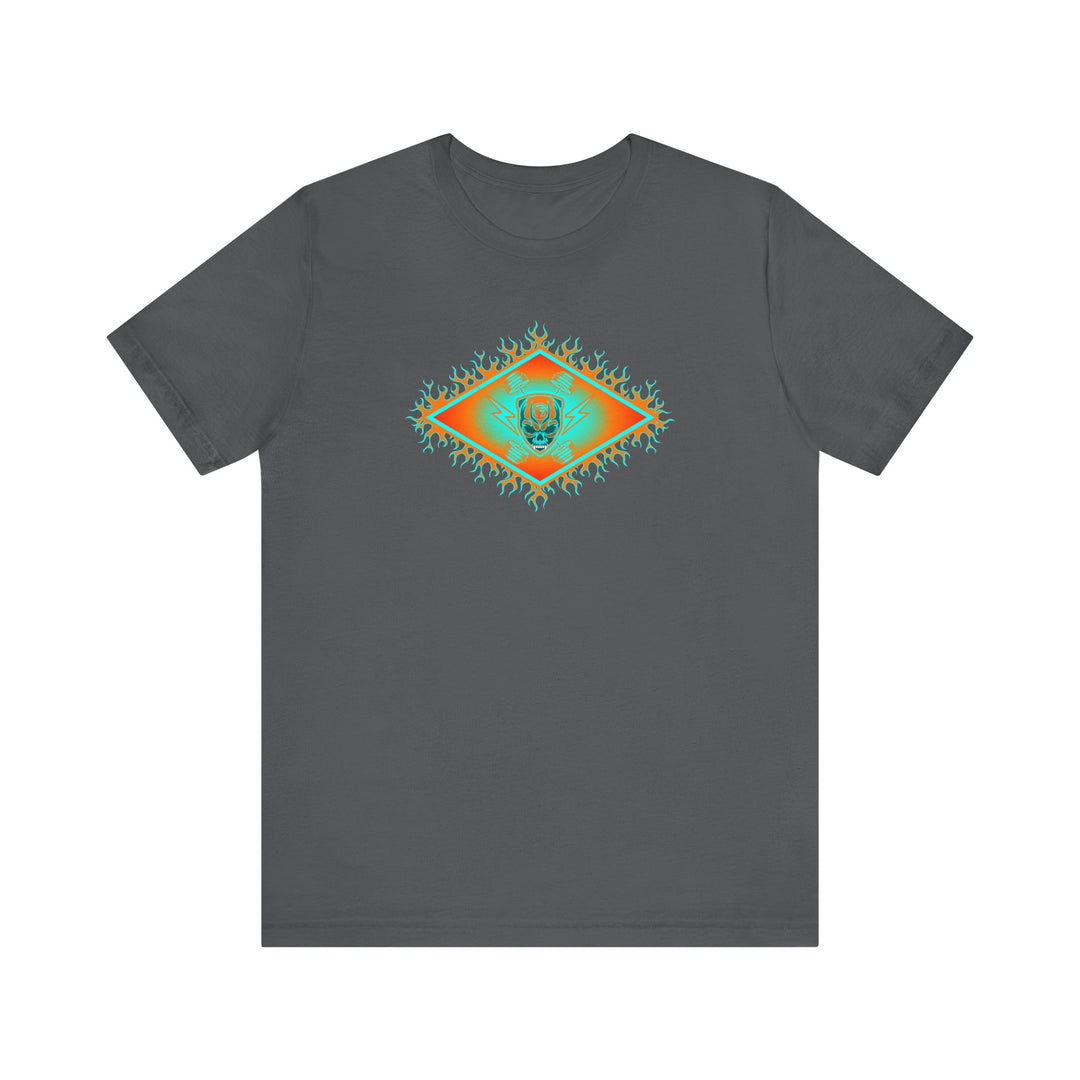 MIAMI AQUA ORANGE DIAMOND SKULLATOR DOUBLE BELL